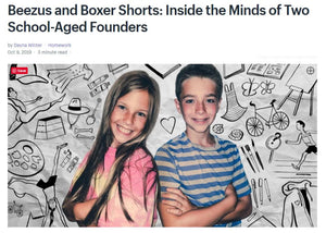 Kid Entrepreneurs as featured in Shopify's Blog Homework!
