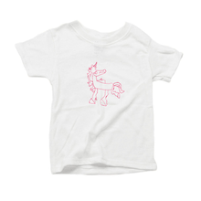 Magical Unicorn, Organic Toddler T-Shirt (3 colors available)