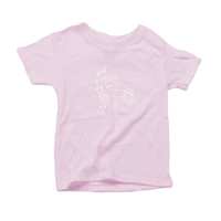 Magical Unicorn, Organic Toddler T-Shirt (7 colors available)