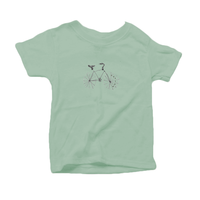 Evolve Bicycle, Organic Toddler Unisex T-Shirt (4 colors available)
