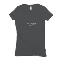 I'm Perfectly Imperfect - Ladies Organic Hemp V-Neck T-Shirt (4 colors available)